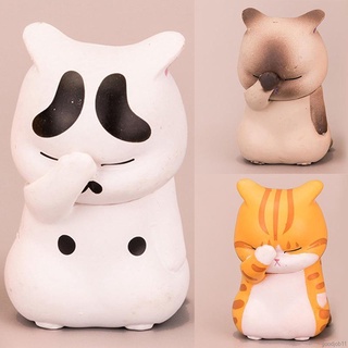 Mô hình mèo còn hoạt hình đáng yêu 3 kiểu dùng trang trí