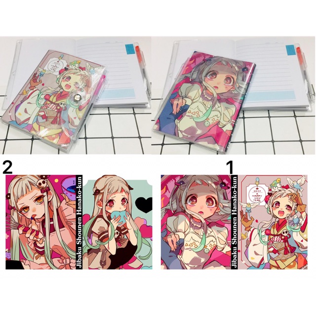 Sổ tay nene yashiro jibaku shounen hanako-kun/ sổ viết hình nene yashiro jibau