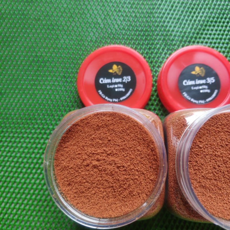 [Mã PET50 giảm 10% - tối đa 50K đơn 250K] [Bán Lẻ] 100g 50g Cám thái inve 3/5 5/8 2/3 thức ăn dinh dưỡng cho cá cảnh