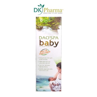 Nước tắm gội thảo dược cho bé Daospa Baby