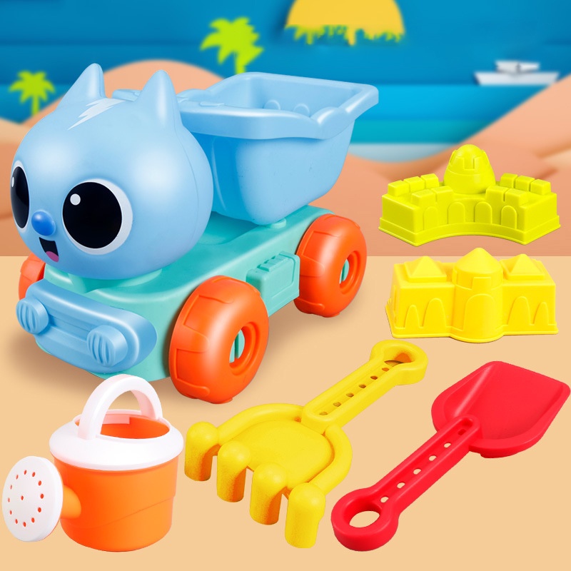 Set đồ chơi trên cát và dưới nước ZHAN QI TOYS đi biển vui nhộn dành cho trẻ em