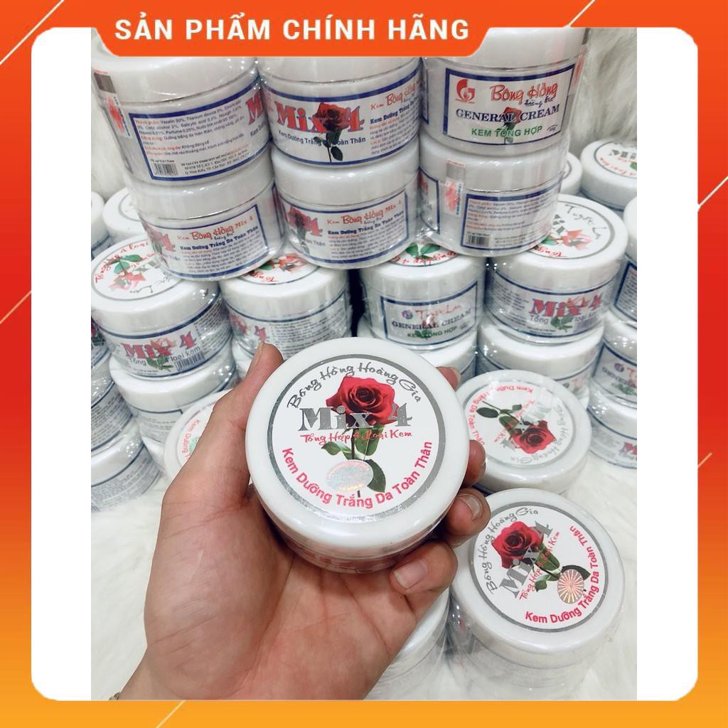 Kem Trắng Da Toàn Thân Hoa Hồng