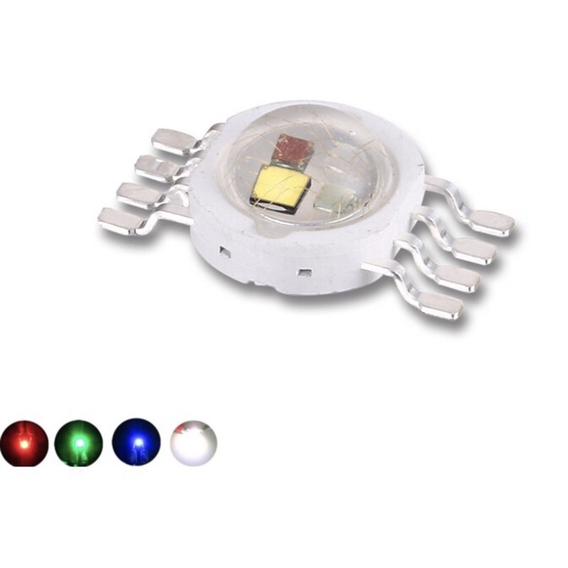Led luxeon 4in1. Led WRGB led siêu sáng 12W.