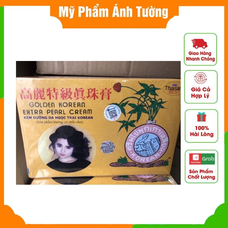 Kem Sâm Vàng Giúp Da Tươi Sáng, Đều Màu - Hàng Chuẩn