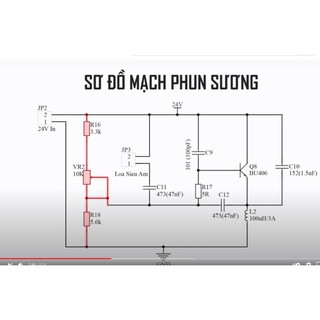 Loa phun sương siêu âm