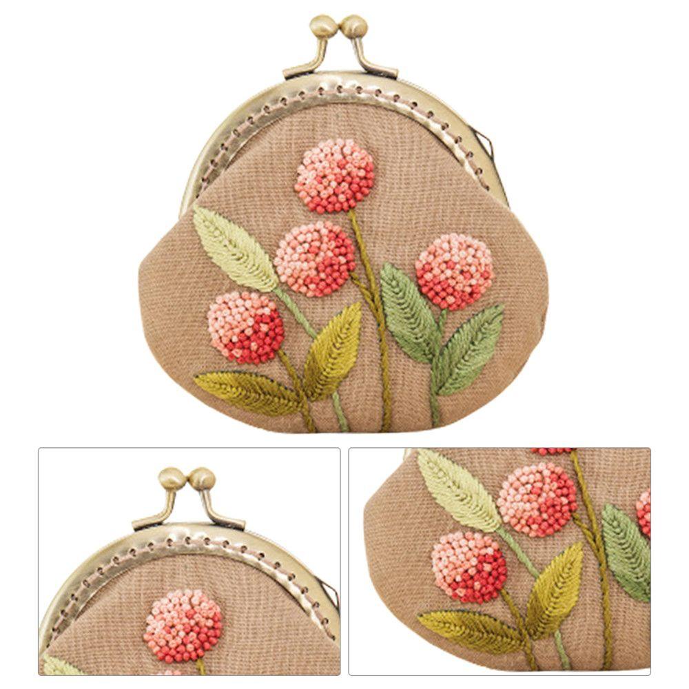 BORAG Embroidery Starter Kit Women Gift Needlework Handmade Flower Patterns