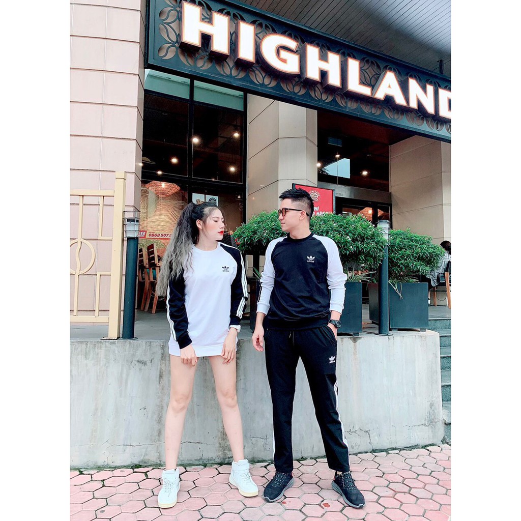 áo nỉ nam cổ tròn