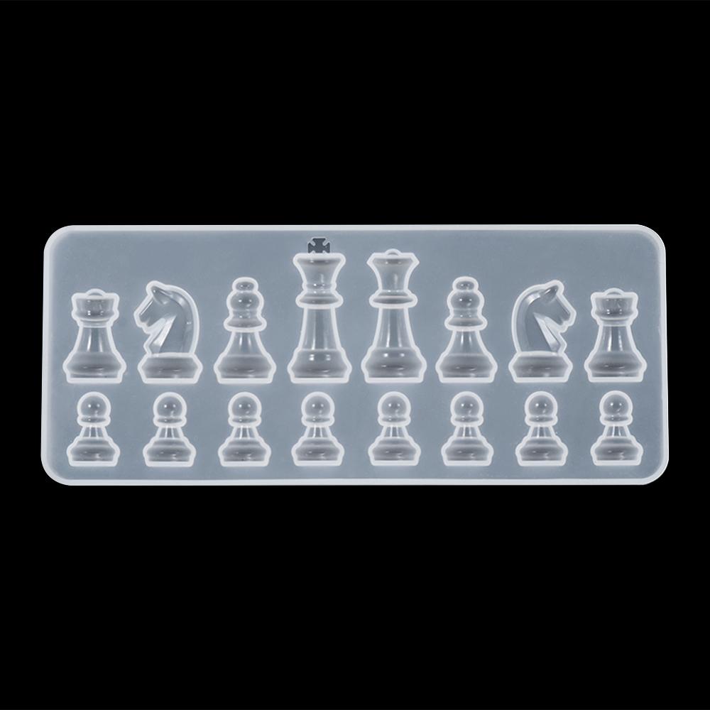 Khuôn Làm Bánh Hình Quân Cờ Vua Độc Đáo|Khuôn Silicon Làm Kẹo Đường Trang Sức