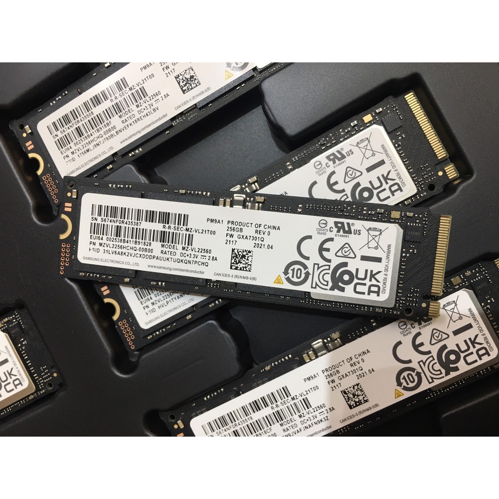 Ổ cứng SSD Samsung NVMe PM9A1 M.2 PCIe Gen4x4 512GB / 1TB - Bảo Hành 36 Tháng