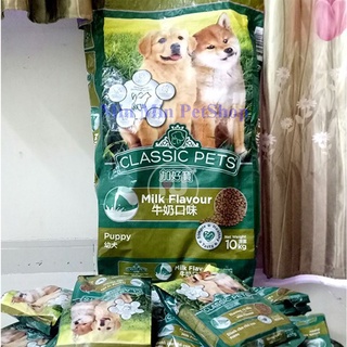 Thức ăn cho chó con Classic Pets milk food Bao 10 ký