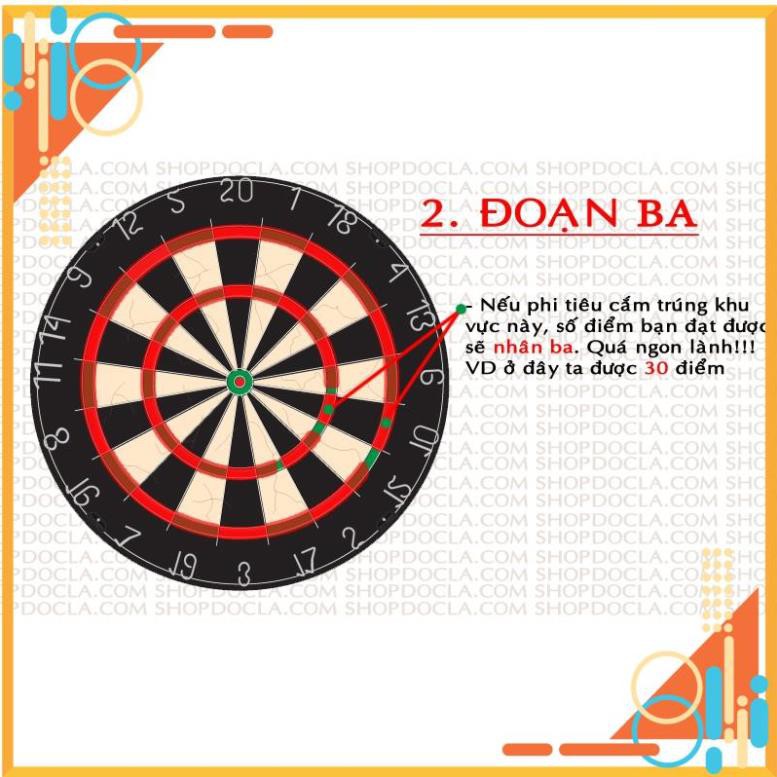 🎯XẢ LỖ🎯 Bảng Phóng Phi Tiêu Loại Lớn 30Cm