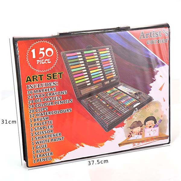 Combo 2 hộp bút màu 150 chi tiết cho bé cao cấp