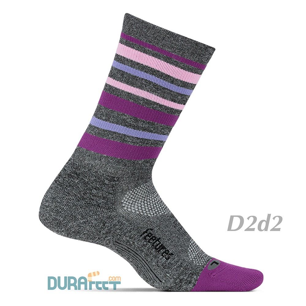 Tất siêu bền cổ dài Feetures mã D2d2 - Vớ kháng khuẩn không bai giãn