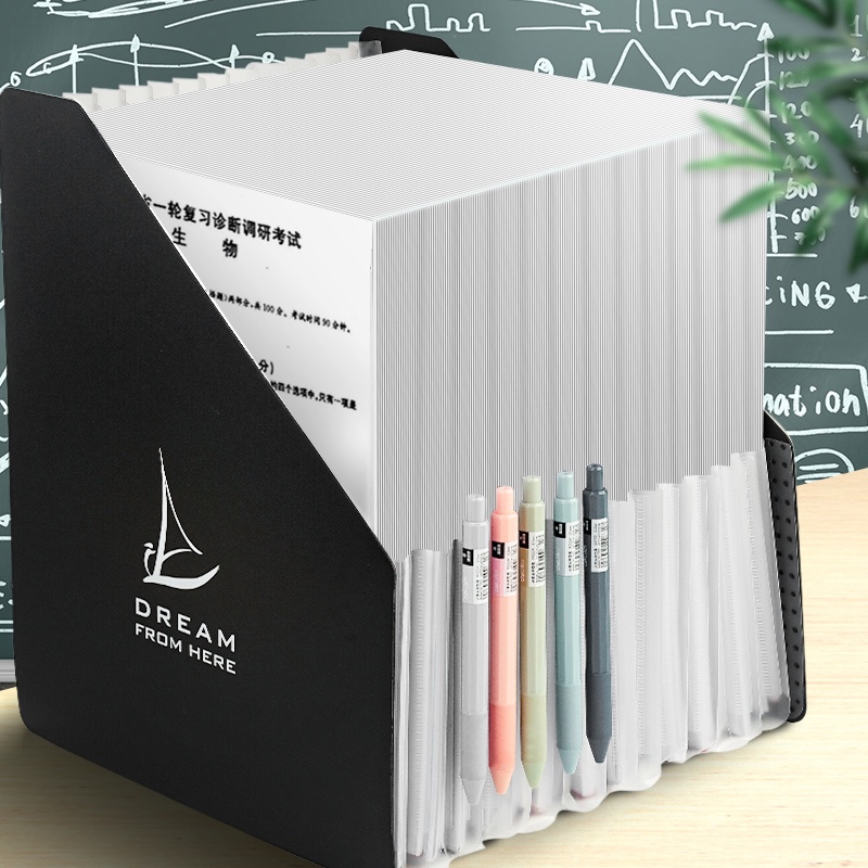 Túi Đựng Tài Liệu Khổ A4 13 / 13 Ngăn Sức Chứa Lớn Tiện Dụng