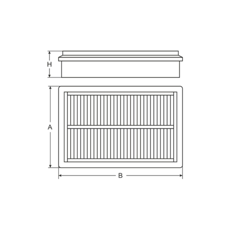 Lọc gió động cơ SCT-GERMANY SB 2116 cho xe Chevrolet Aveo 1.5 2005-