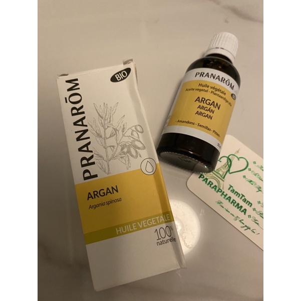🇫🇷 Dầu argan Pranarom Bio nguyên chất nước 1 ép lạnh 50ml 💞 TamTam 💞 | BigBuy360 - bigbuy360.vn