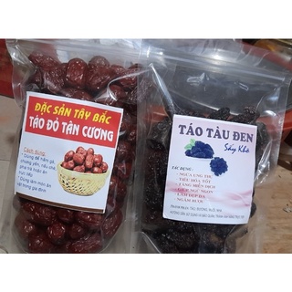 Combo táo tàu đen + táo đỏ tân cương