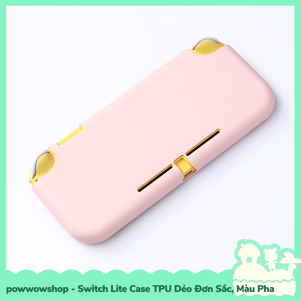 [Sẵn VN - Hỏa Tốc] Switch Lite Case Ốp TPU Dẻo Cho Máy Game Cầm Tay Nintendo Switch Lite Đơn Sắc / Màu Pha