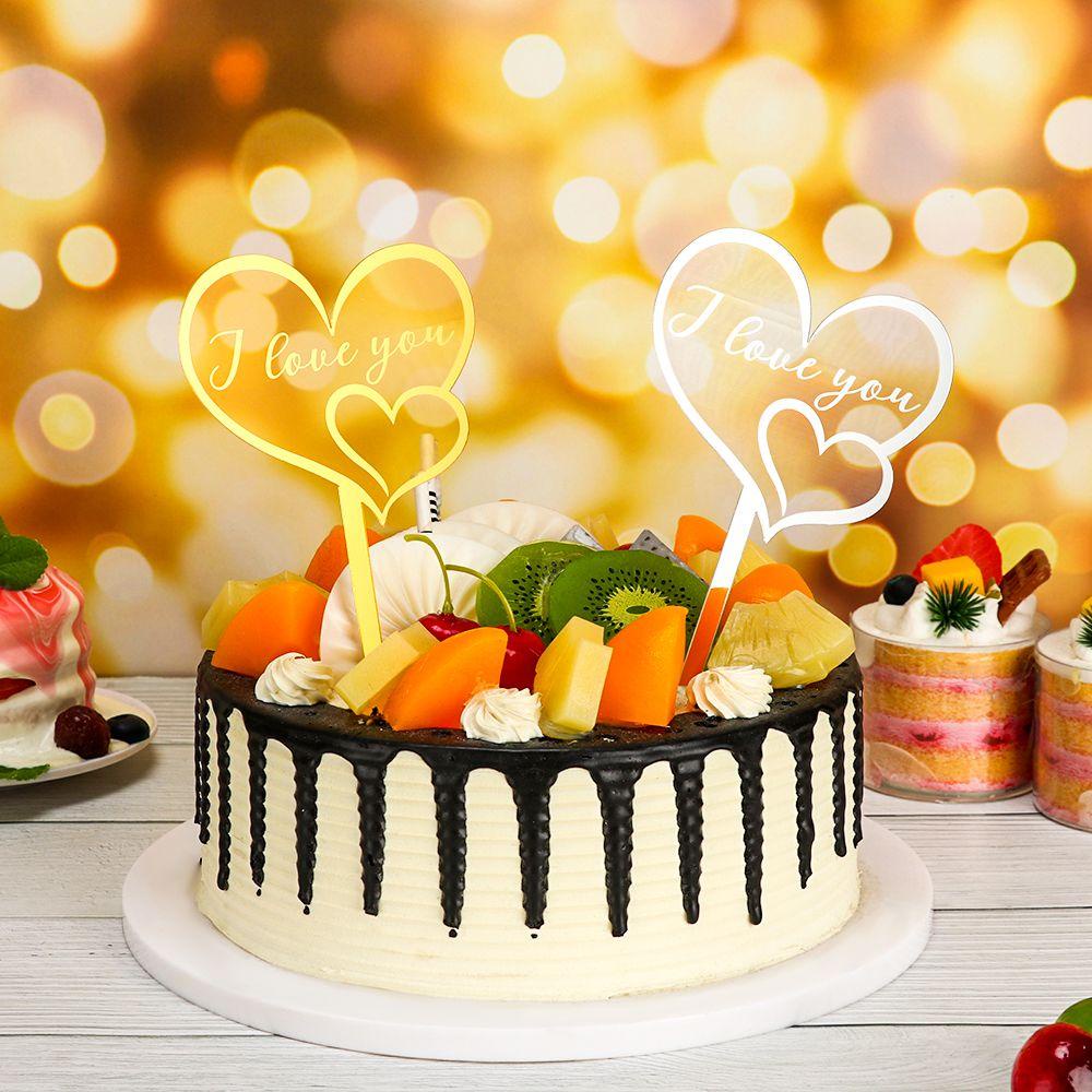 Jane Bánh Topper Kỷ Niệm|Đạo Cụ Tráng Miệng Bằng Acrylic