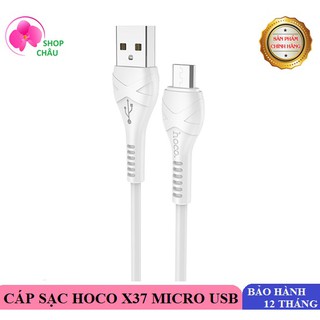 Cáp Sạc Nhanh Android Hoco X37 MicroUSB 1m Chính Hãng