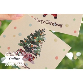 Thiệp MERRY CHRISTMAS