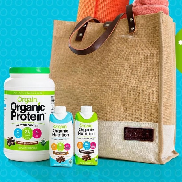 Protein Organic- Orgain USA- Bột đạm hữu cơ Bột pha sữa- Gym Keto Sport