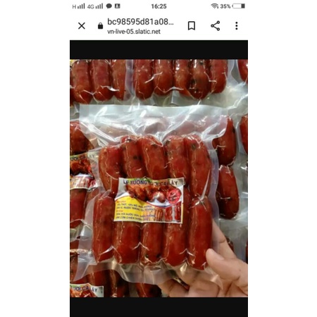 1 ký Lạp xưởng tiêu đen Hóc Môn