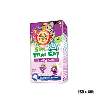 Sữa kun trái cây nho 110ml thùng 48 hộp