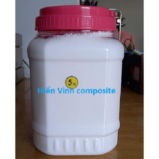 Bột nhẹ caposil (fumed silica), chất độn trong sản xuất composite - 5 lít (gần 250 gram)
