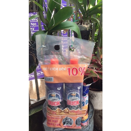 Chai Tẩy Bồn Cầu DUCK 900ml/ Cặp 1800ml