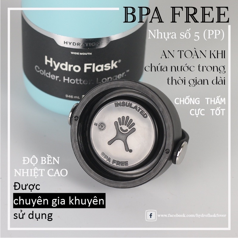 Bình giữ nhiệt Hydro Flask dung tích 24 oz