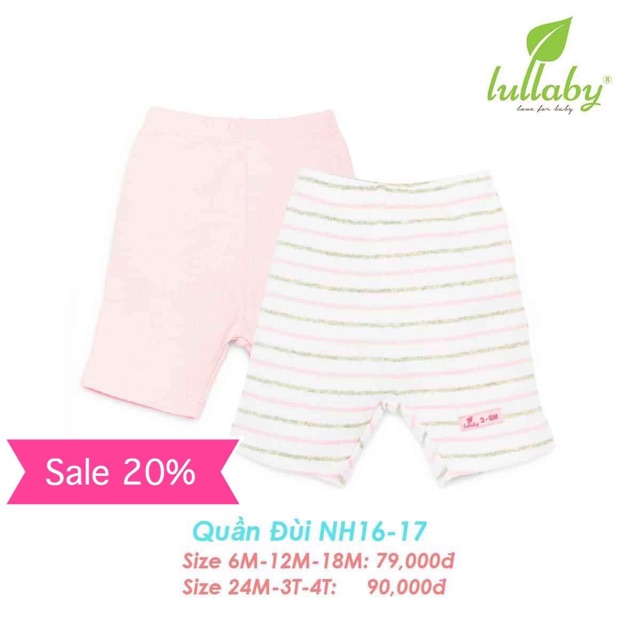 Set 2 quần Lullaby