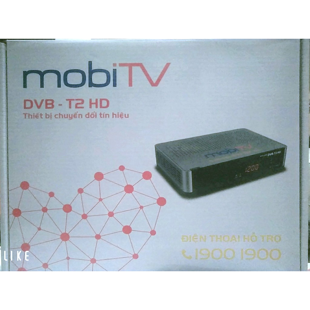 [Chính Hãng] Bộ đầu thu DVB T2 mobiTV + anten ngoài trời +15m dây cáp - Xem kênh truyền hình với 99 kênh truyền hình