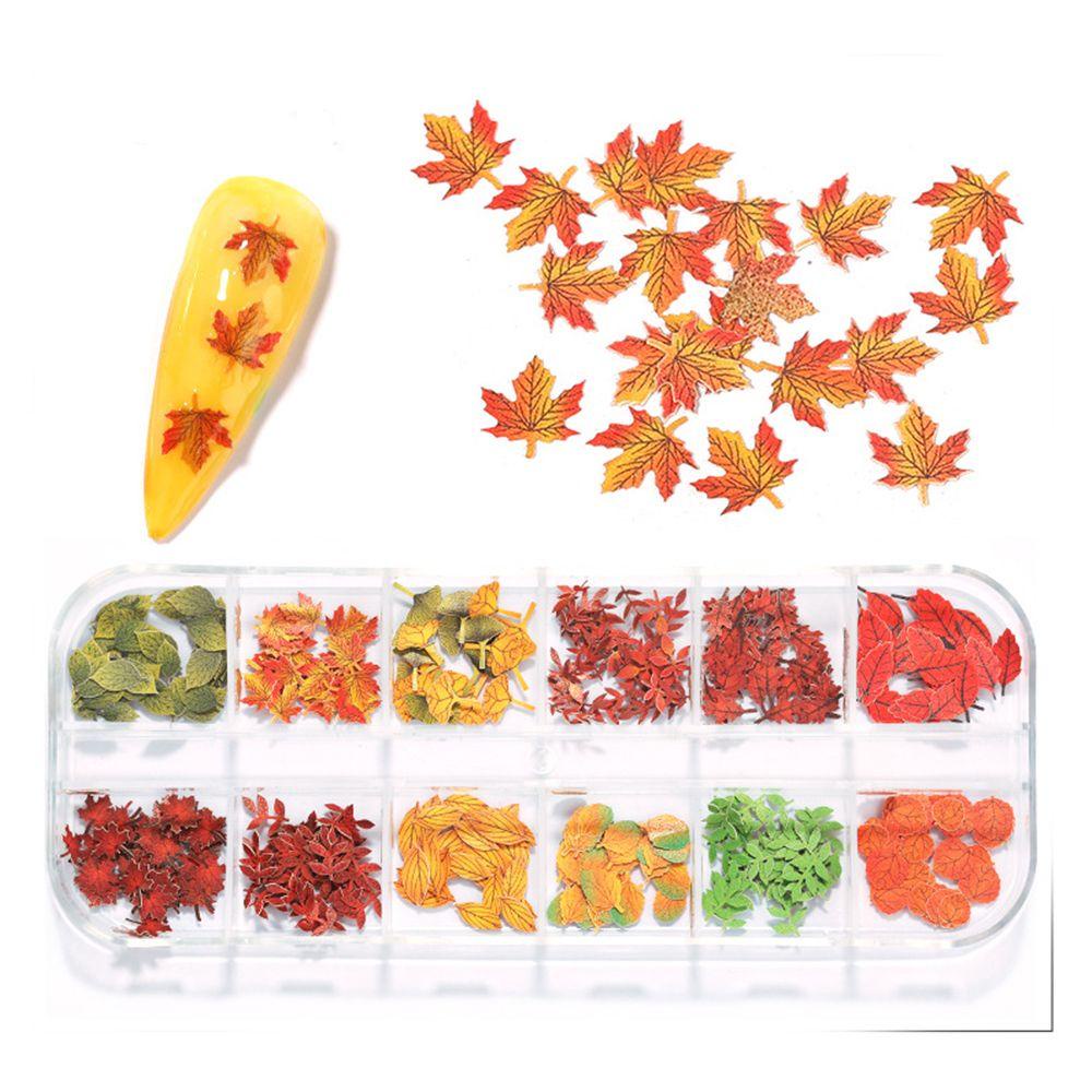 Hộp Kim Tuyến Lấp Lánh Trang Trí Móng Tay Chủ Đề Halloween