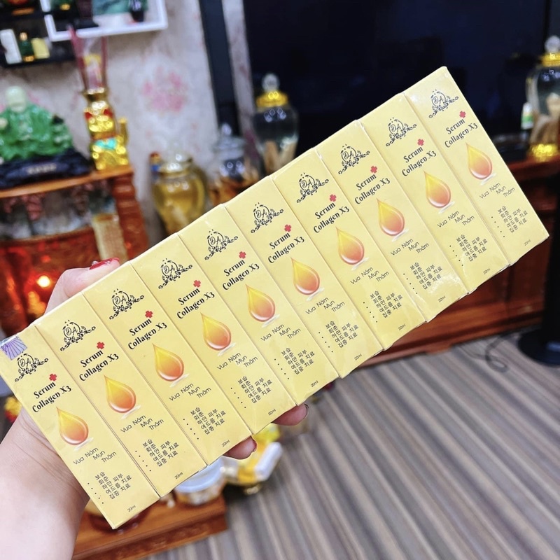 Serum Collagen X3 xóa thâm nám căng bóng da Mỹ Phẩm Đông Anh Chính Hãng
