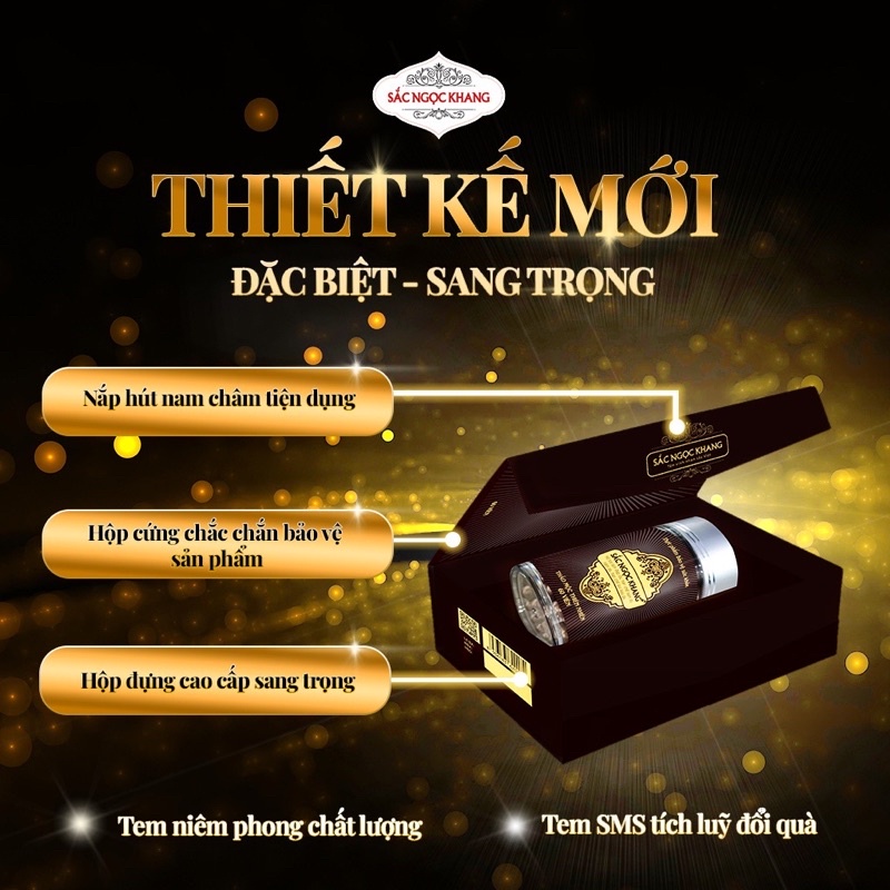 Combo 2 Viên Uống SẮC NGỌC KHANG ++ giúp trẻ hóa làn da và hổ trợ giảm nám, sạm tàn nhan hiệu quả