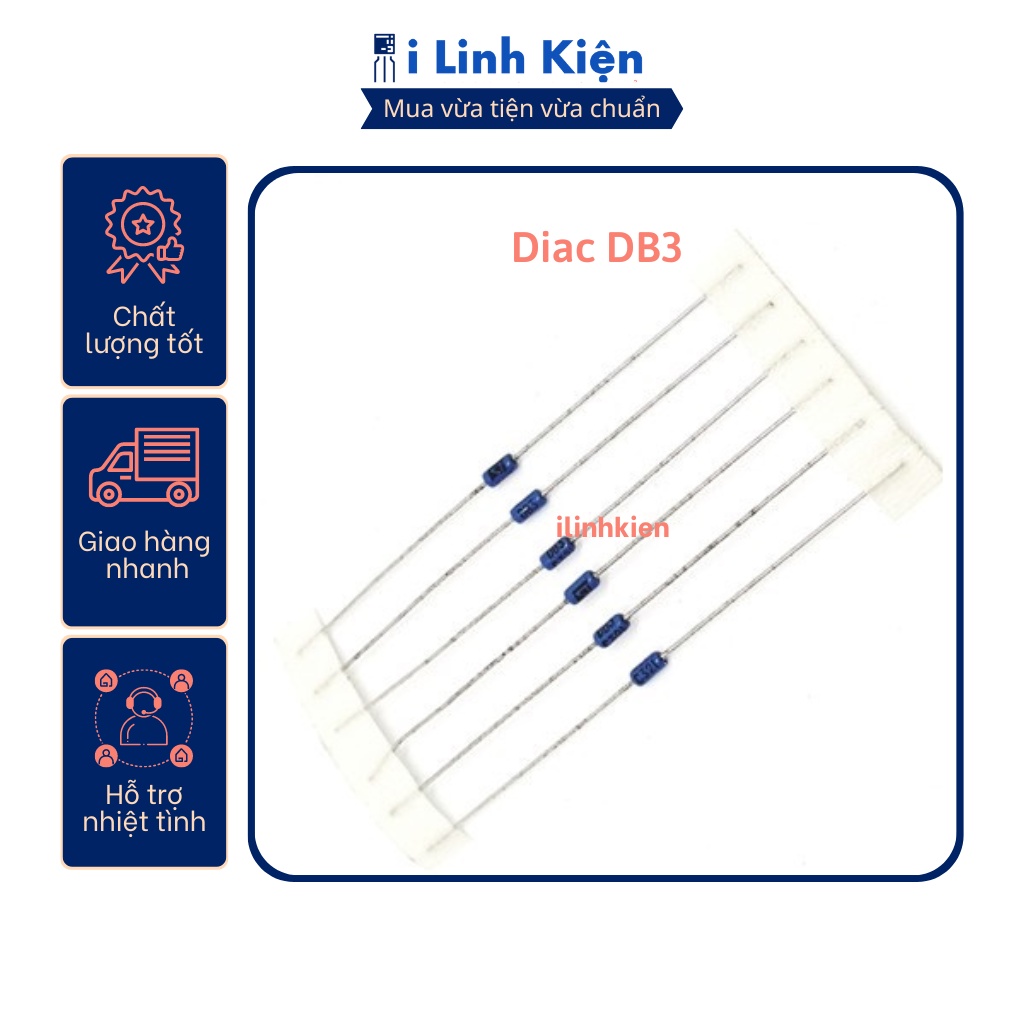 Linh Kiện Diac DB3 Chất Lượng Tốt