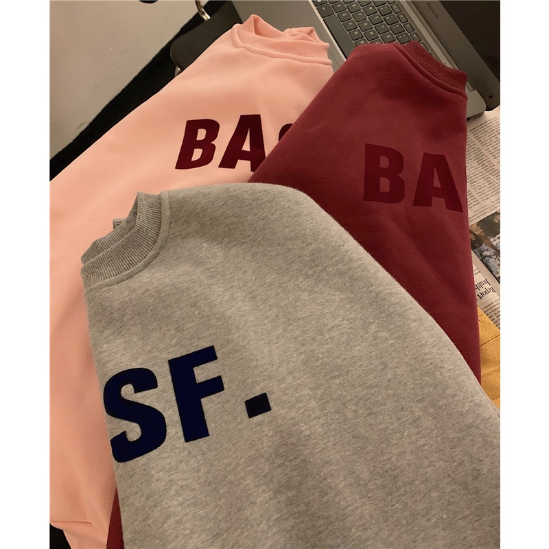 Áo Nỉ BASF Form Rộng Basic Phong Cách Hàn Quốc Mùa Đông Dễ Mặc Camstore | BigBuy360 - bigbuy360.vn