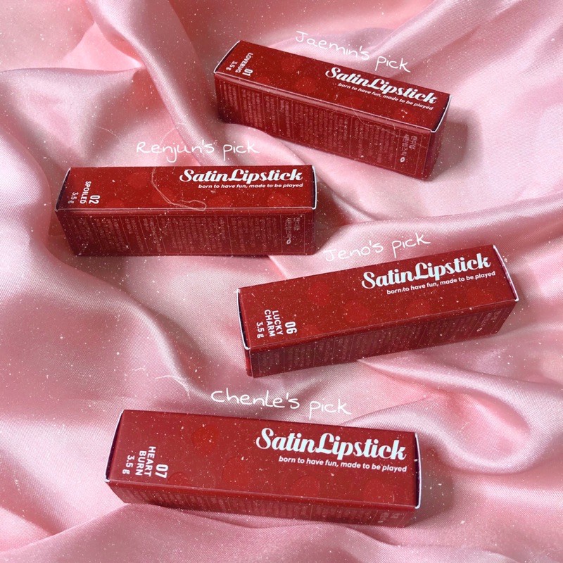 [🔥SALE🔥] CANDYLAB X NCT DREAM Son thỏi Satin Lipstick | BigBuy360 - bigbuy360.vn