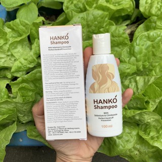 DẦU GỘI GIẢM GÀU,NGỨA,NẤM DA ĐẦU HANKO SHAMPOO HÀN QUỐC 100ML| BS HÀ DA LIỄU KHUYÊN DÙNG