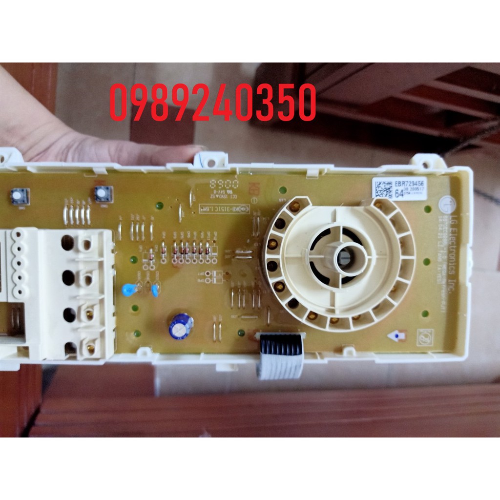 Bo mạch máy giặt LG 7800 cửa ngang chính hãng