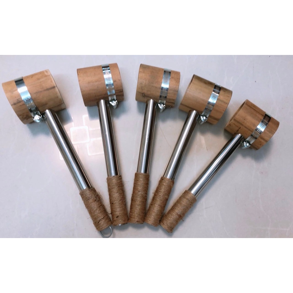 Ống tự hơ ngải bằng tre có lưới lót an toàn