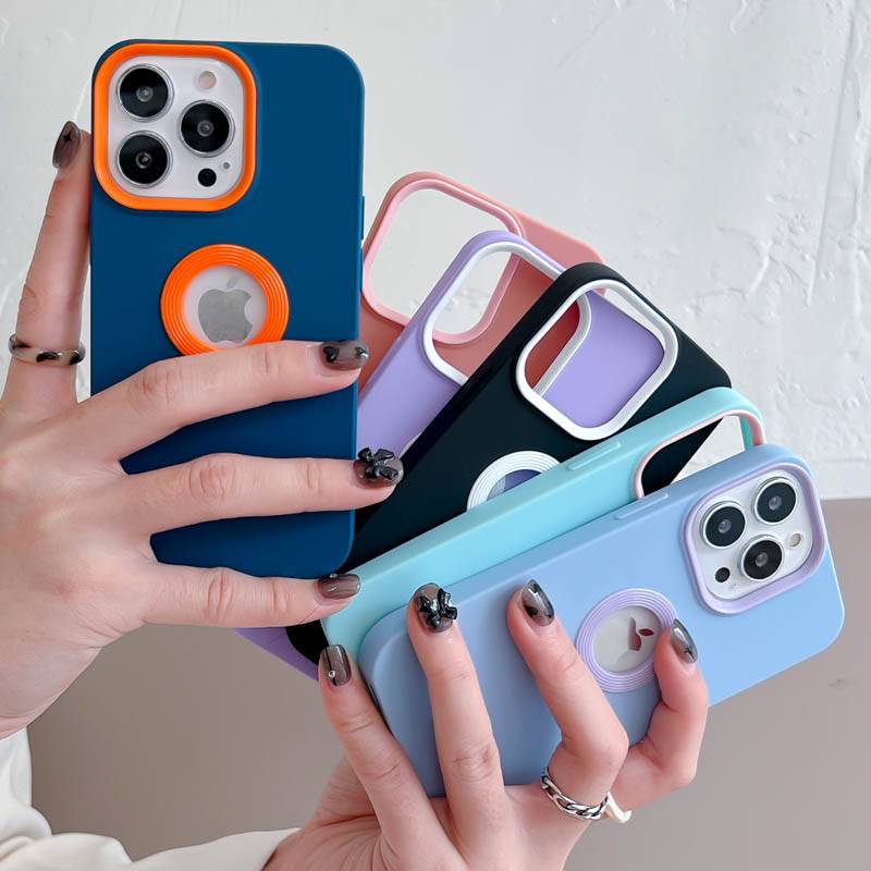 Ốp Điện Thoại Màu Tương Phản Cho iPhone 12 12Pro 12 Pro Max 13 13Pro 13Pro Max