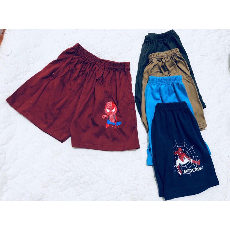 Quần đùi bé trai size 15-50kg chất cotton mềm mịn, thoáng mát, thoải mái vận động