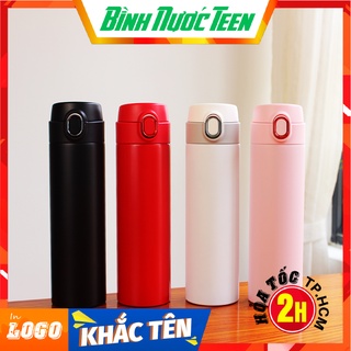 Bình giữ nhiệt nắp bật 500ml inox 304 cao câp q045