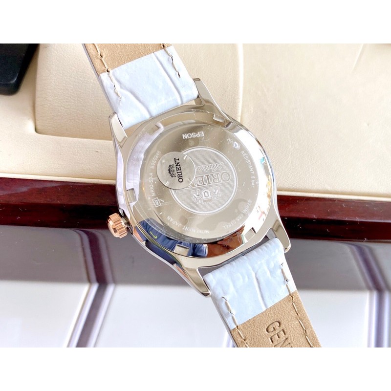 Đồng hồ nữ dây da Orient Automatic FER1Q003W0