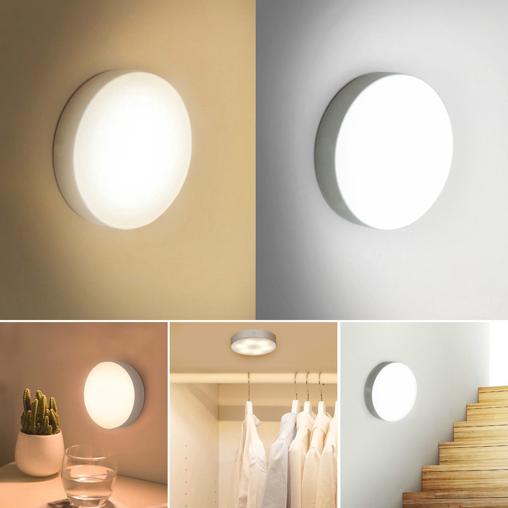 Đèn Led Dán Tường Cảm Biến Chuyển Động Không Dây Sạc USB, Dán Tủ Quần Áo, Cầu Thang, Phòng Ngủ, ASAKI OFFICIAL