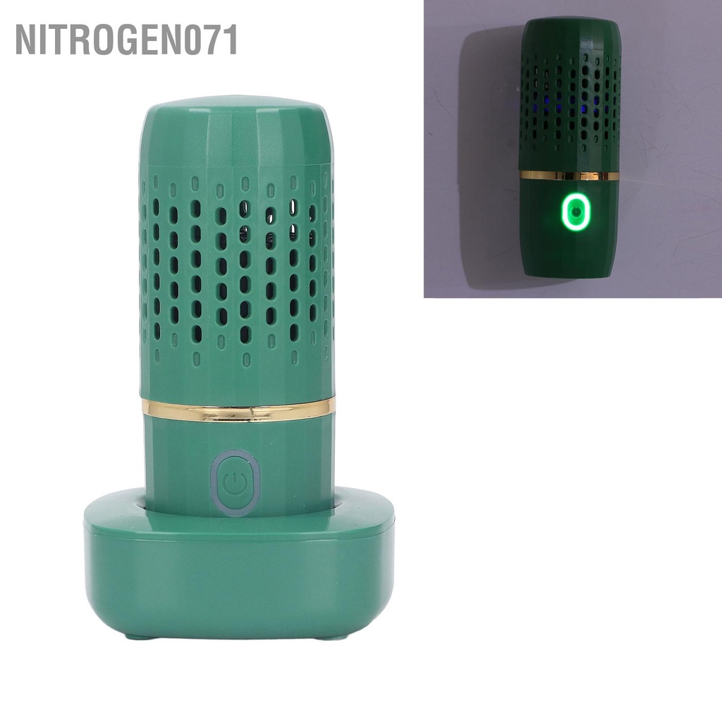 Nitrogen071 Máy làm sạch trái cây Sạc USB IPX7 rửa rau tự động cầm tay chống nước cho du lịch tại nhà