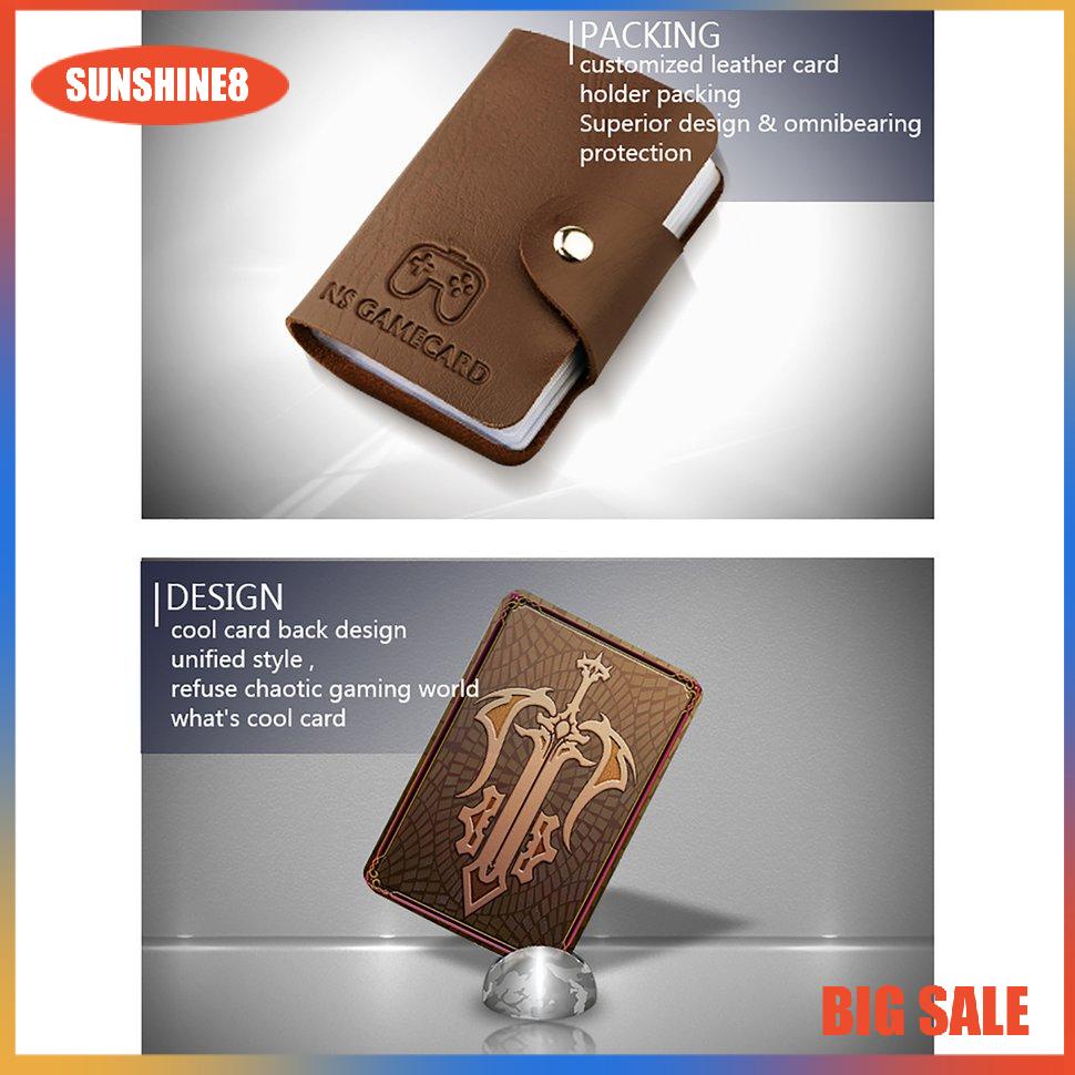 【SUN】25pcs Set PVC Card The Legends Of Breath Of The Wild WOLF LINK For Amiibo