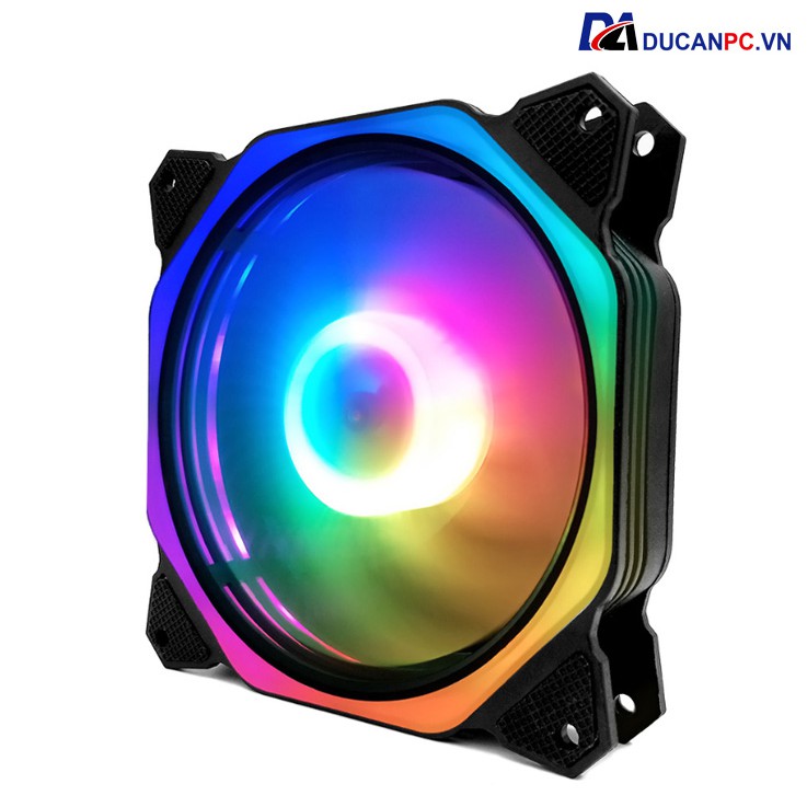 Quạt Coolmoon Led RGB V8 Plus